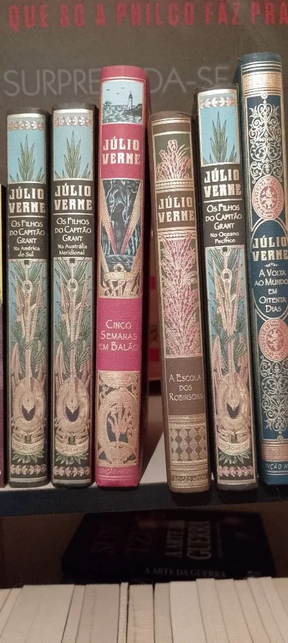 Livros raros Júlio verne 