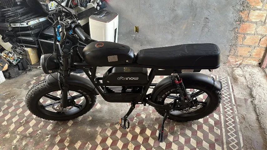 Bicicleta elétrica v35 2 bateria  - Foto 2
