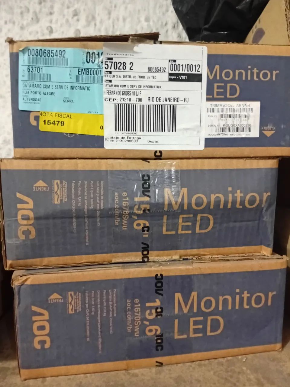 Monitor de LED 15,6 