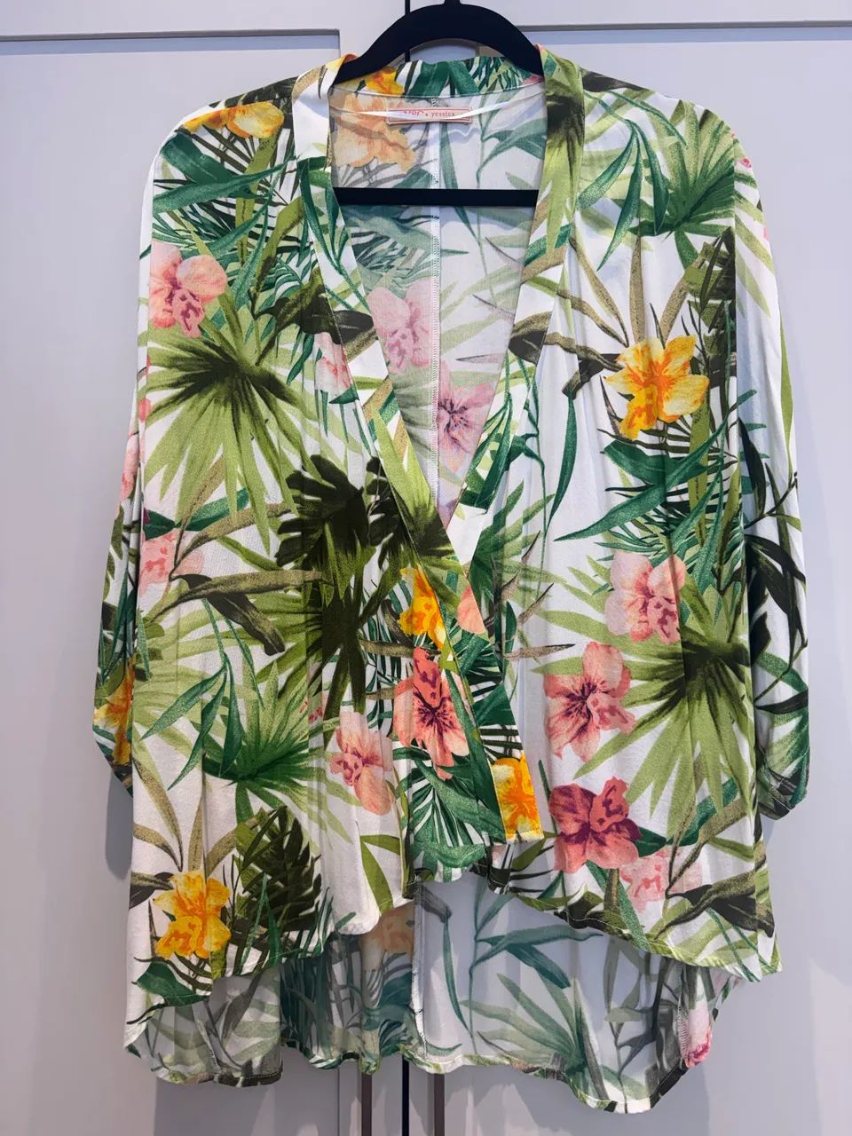 Kimono floral c&a