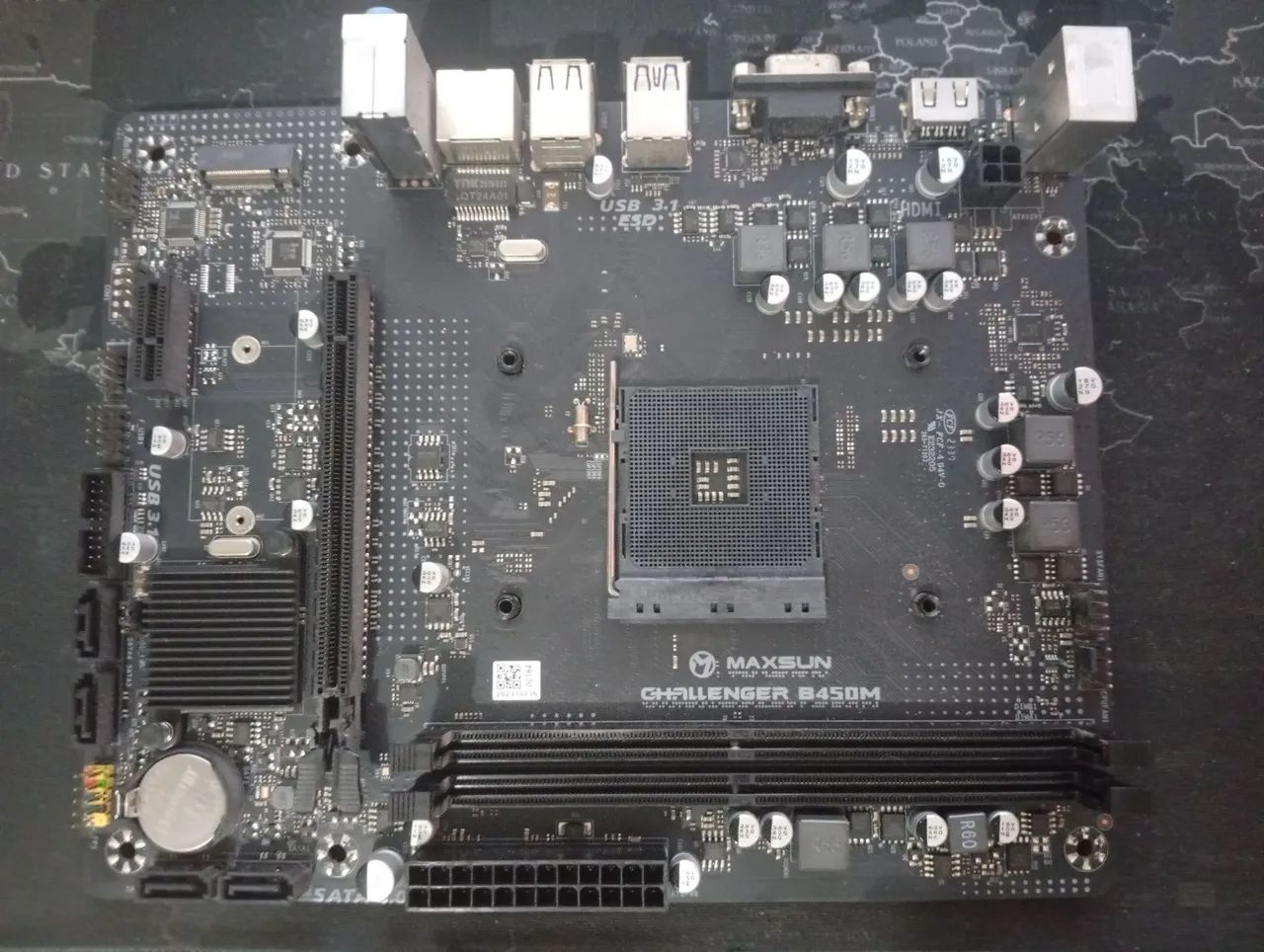 Placa mãe MAXSUN B450M AM4 DDR4 - Foto 2