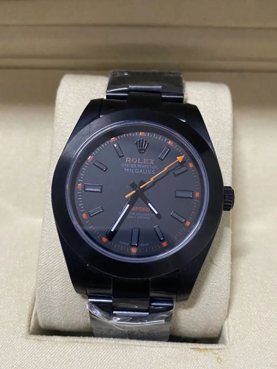 Relógio Estilo Milgauss Bamford Automático - Aço 904L, Design Exclusivo