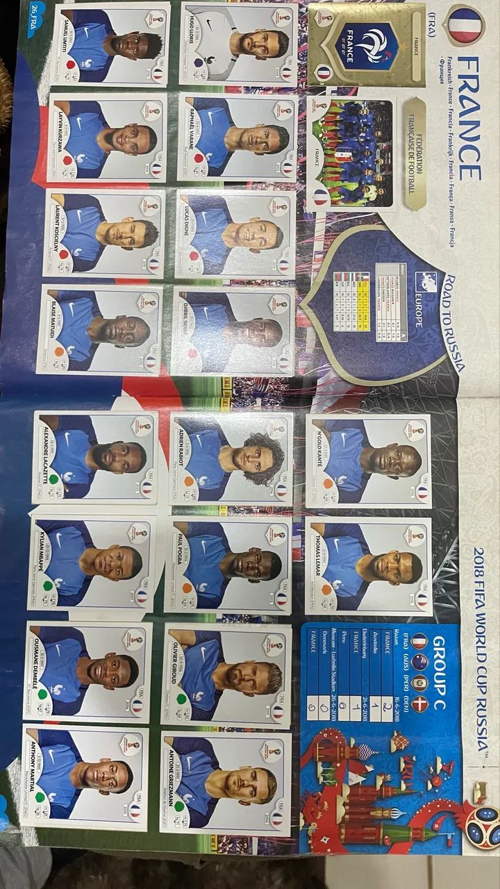 ÁLBUM DA COPA DO MUNDO 2018- COMPLETO  - Foto 6