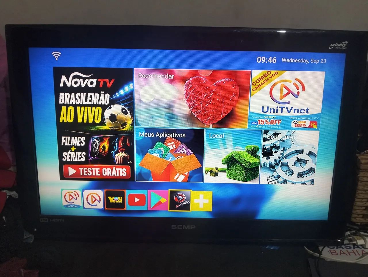 Duas TV por 650$