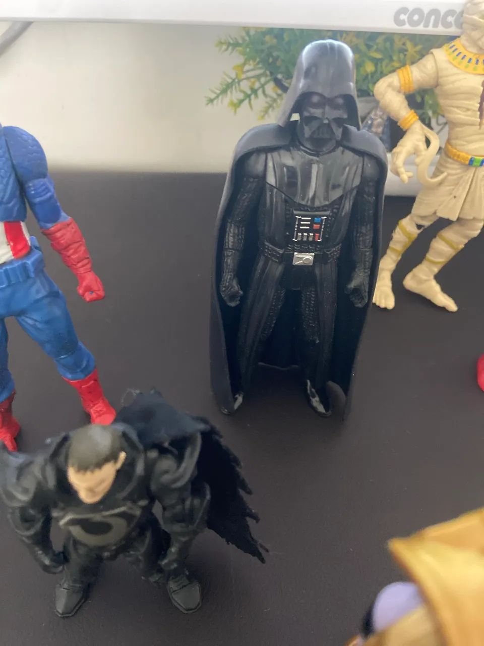 Lote Bonecos Antigos Raridades (Star Wars, Marvel, DC) Troca - Foto 5