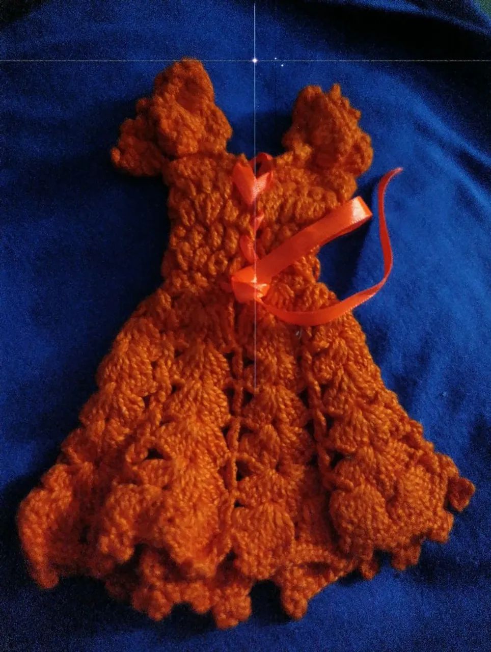 Vestido para boneca Barbie crochê  - Foto 2