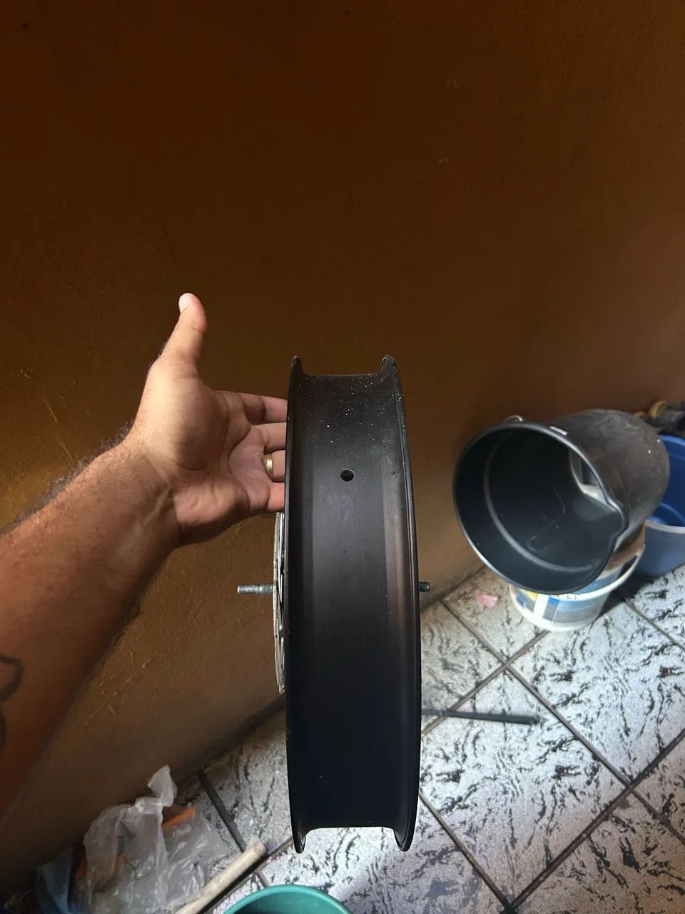 Roda Dianteira com Freio a Disco 20x4.0 - Foto 3