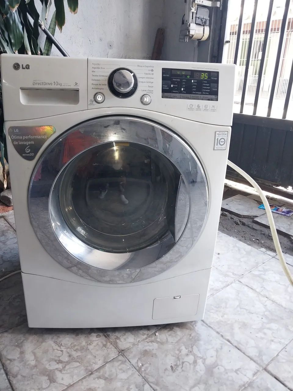 Secadora e lavadora Lg10 kilos lg - Foto 2