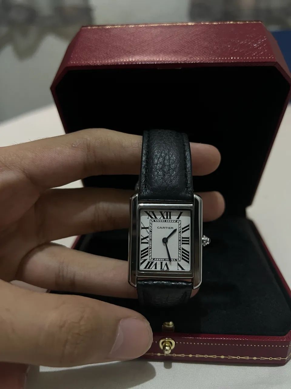 Relógio Cartier tank must!
