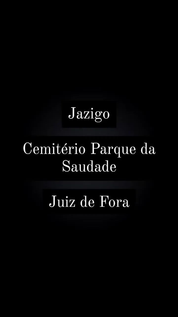 Jazigo lote no cemitério Parque da Saudade