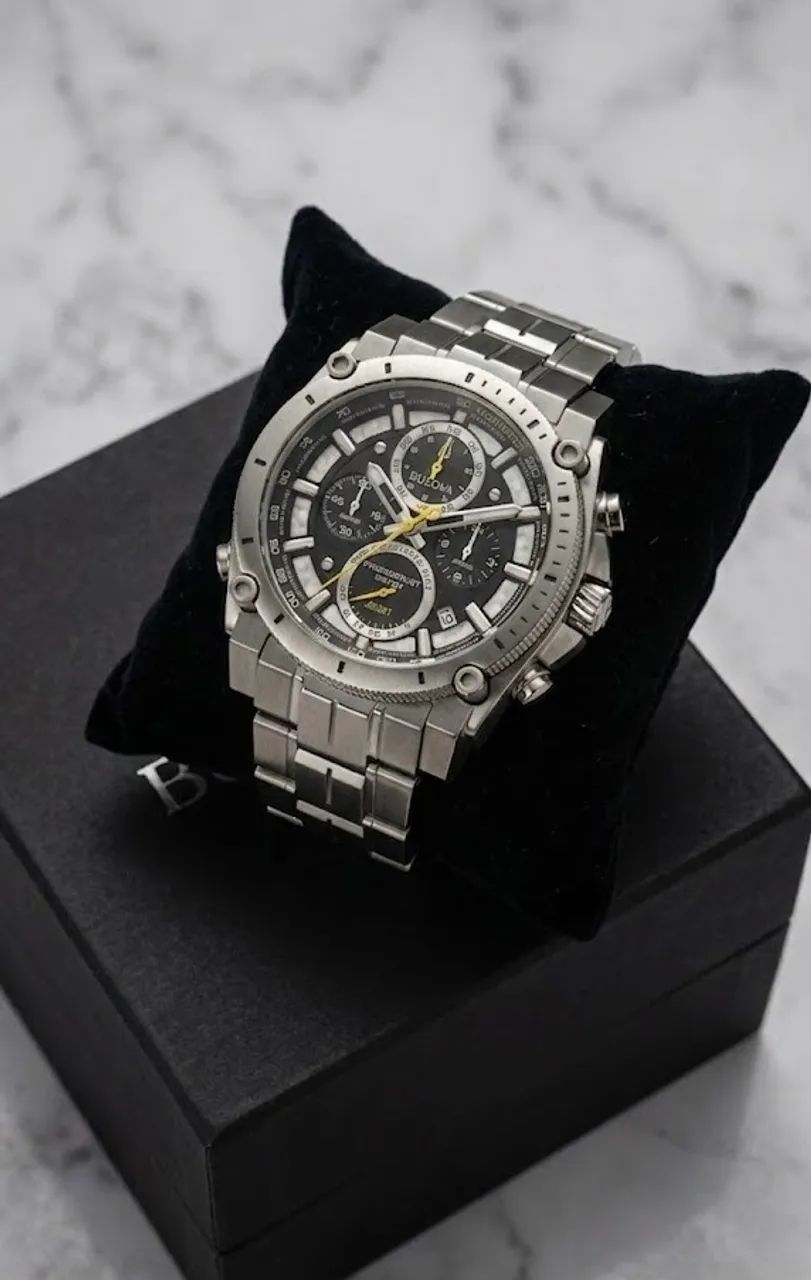 Bulova Precisionist 96B131 original espetacular - Acessórios