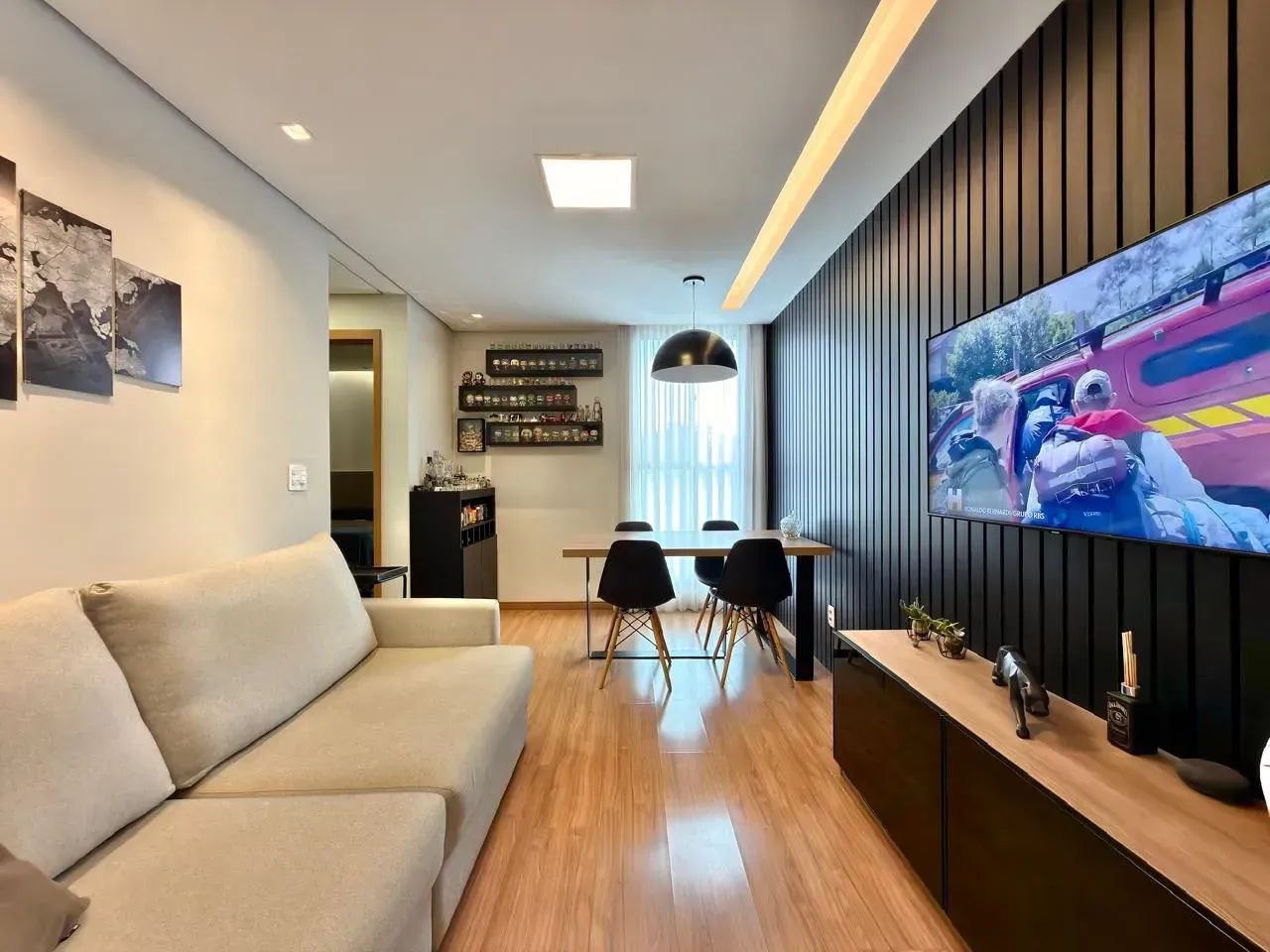 Apartamento com 2 quartos sendo 1 suíte 2 banheiros 1 vaga - Foto 2