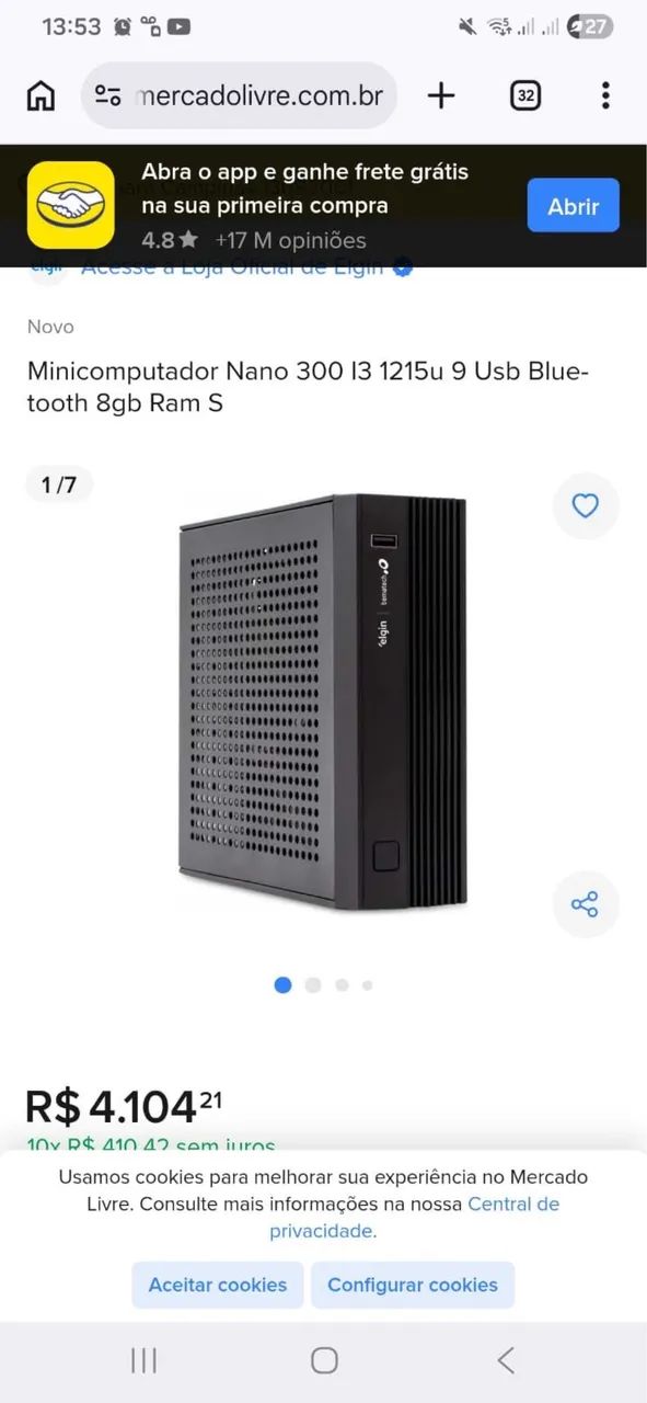 MINI pc  I3 12gen 9 Usb Bluetooth 4gb Ram S
