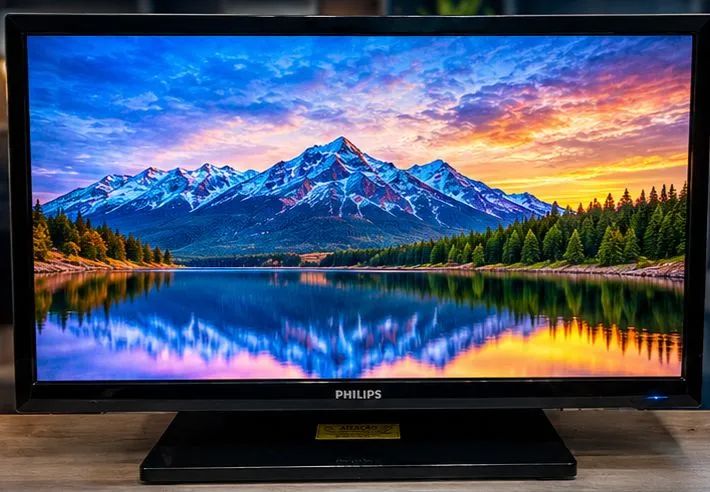 TV AOC 32? LED Série 1440 - Usada, Funcionando + Controle - Foto 2