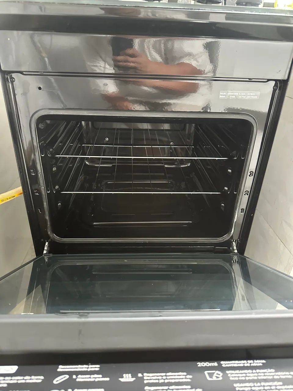Fogão Electrolux 4 bocas mesa de vidro  - Foto 3