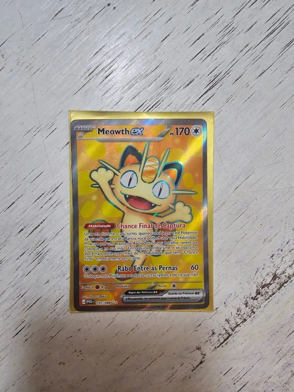 ニャースex Meowth ex Card de Pokemon Meowth EX - Hobbies e coleções - Itapuã, Vila