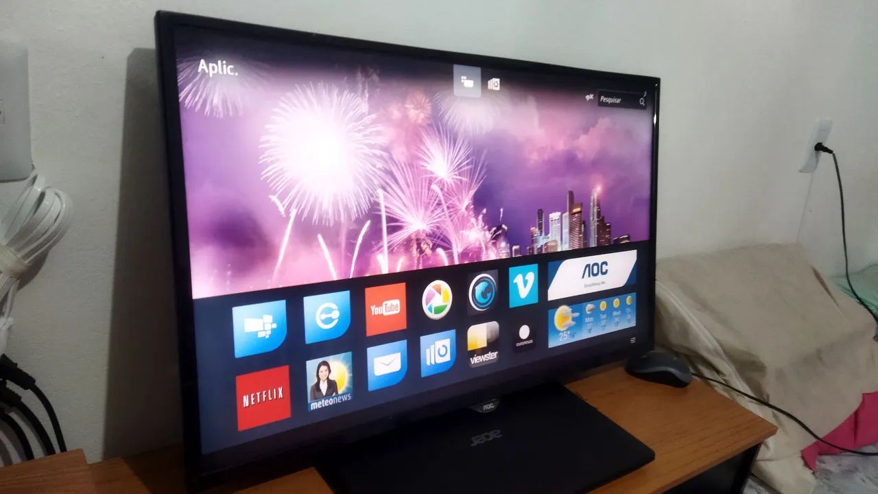 Vendo smartv AOC 32 POLEGADAS  - Foto 3