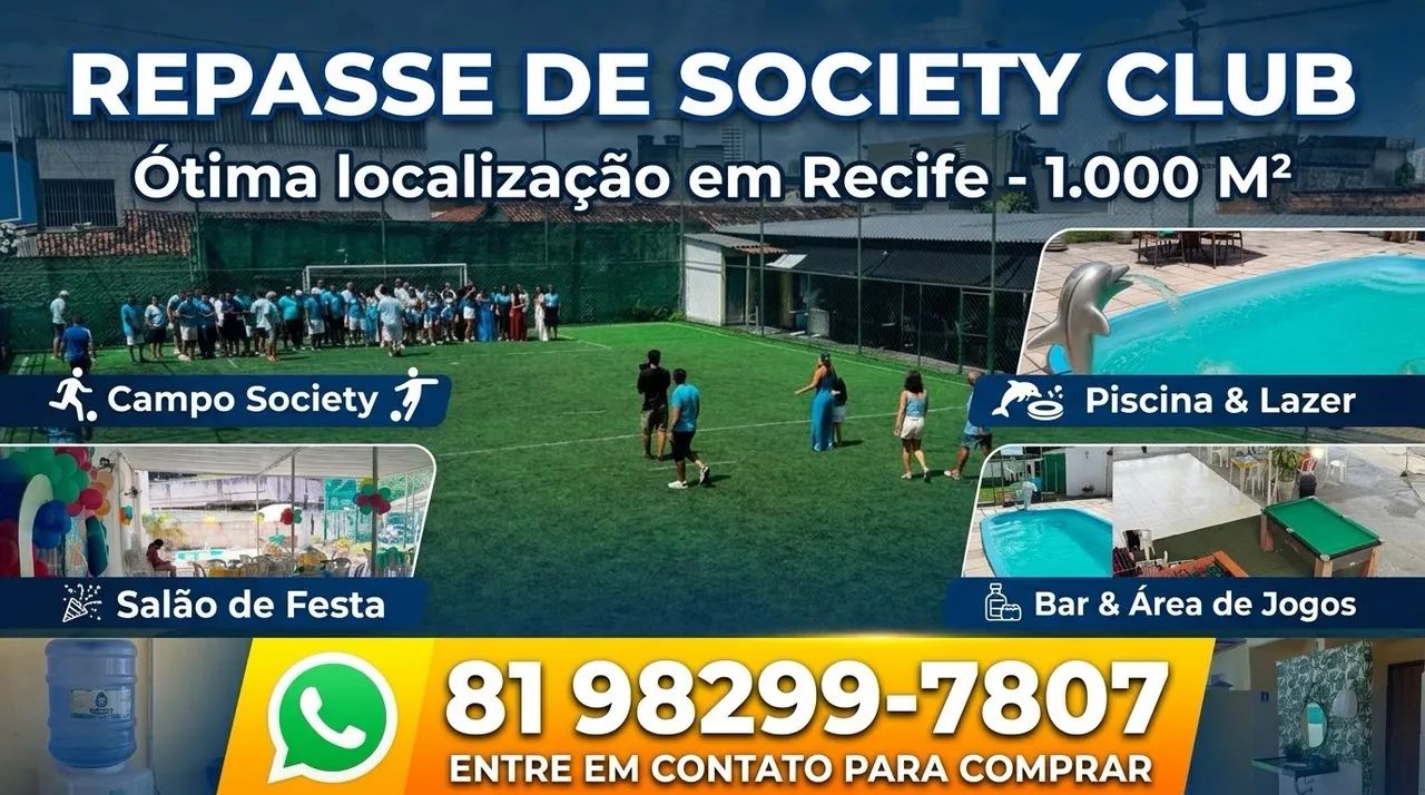 Repasse Society Club em Recife 
