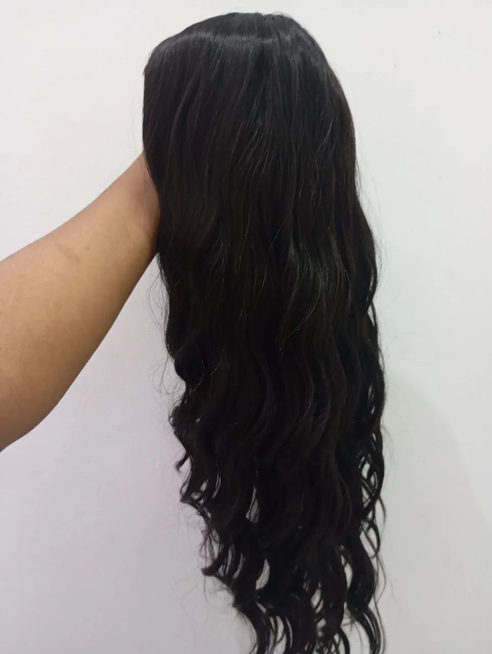 Lace wig ondulada.  - Foto 3