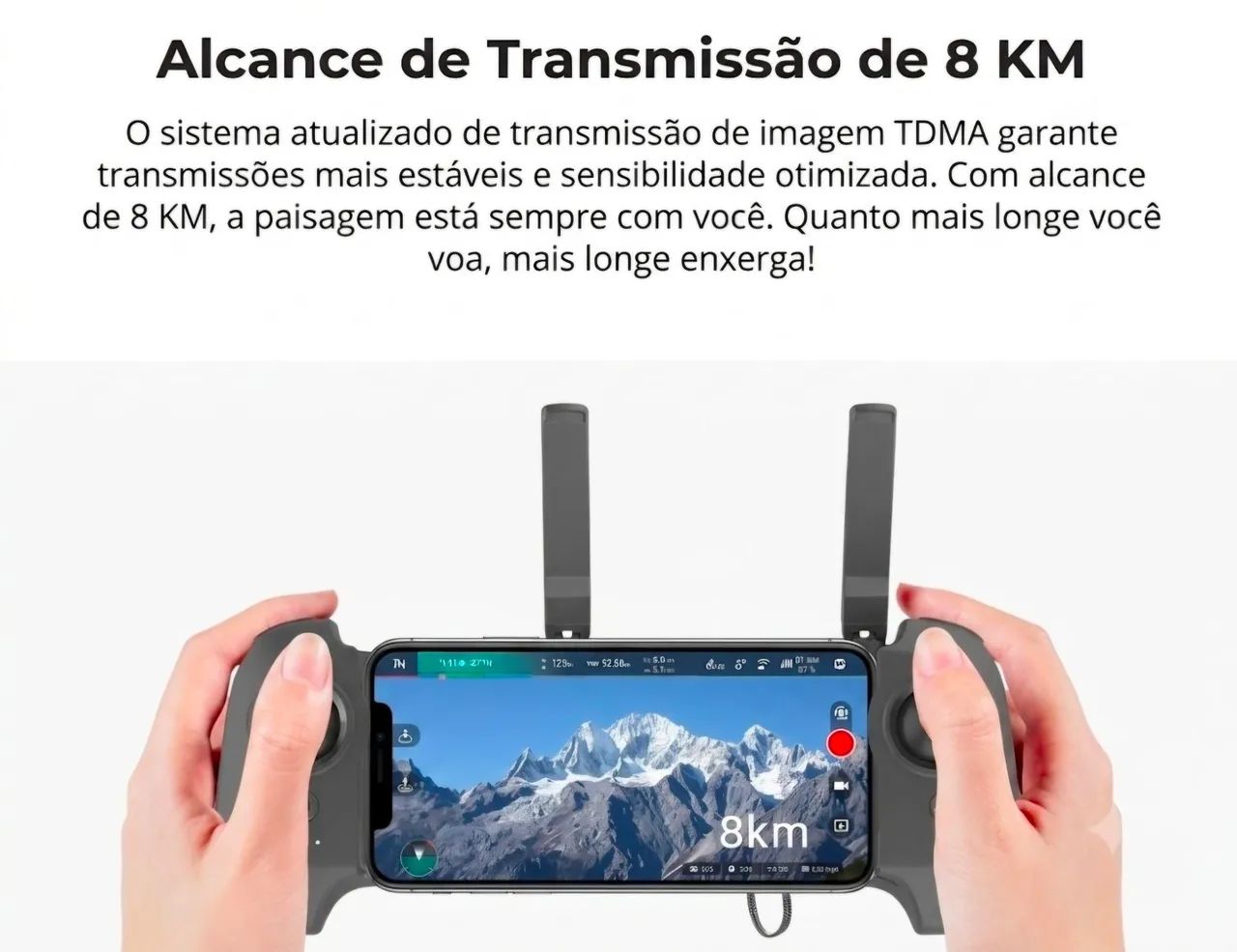 Drone Fimi X8 Mini e acessórios - Lacrado - Foto 2