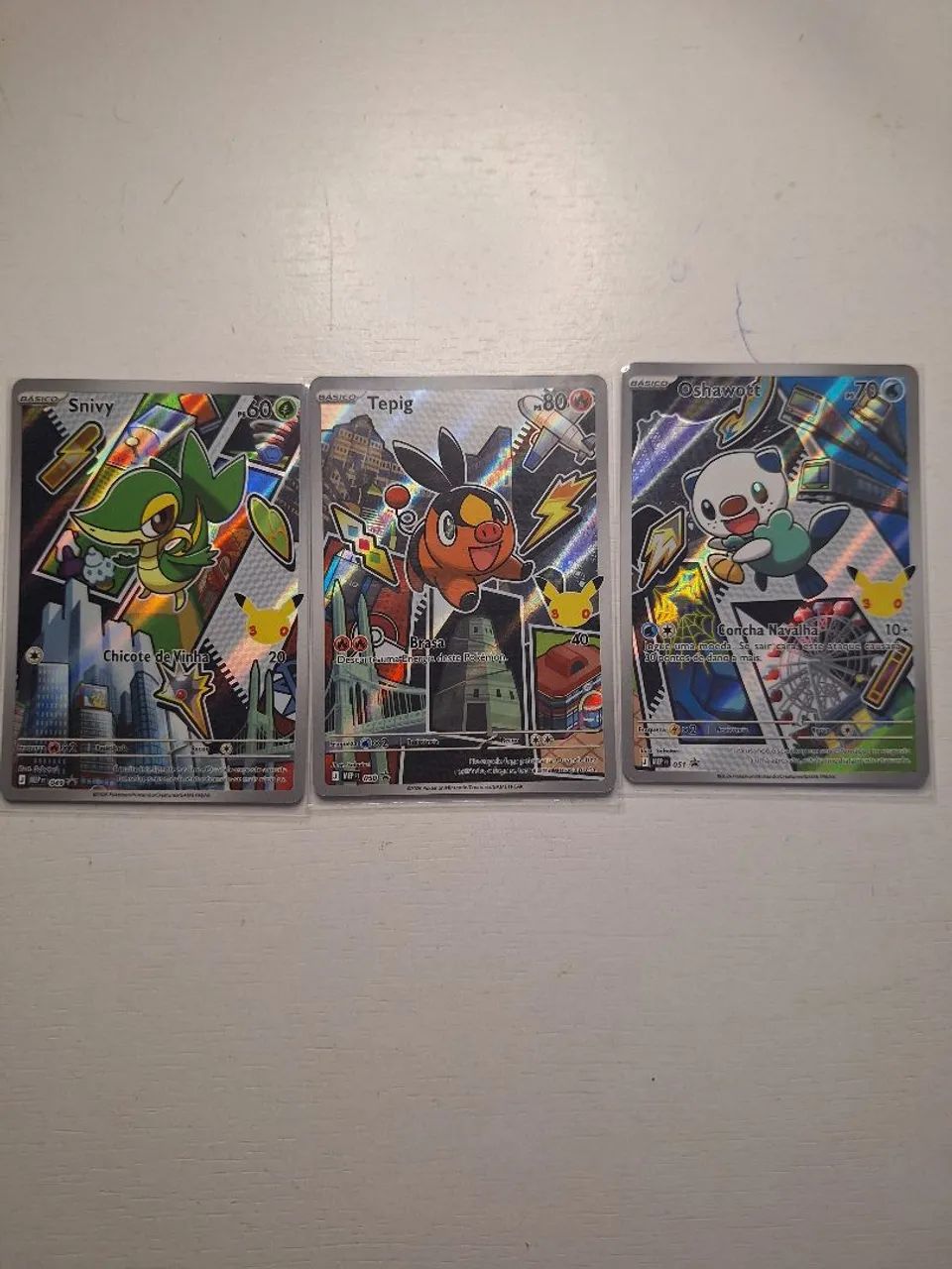 Trio de Unova (coleção parceiro inicial)
