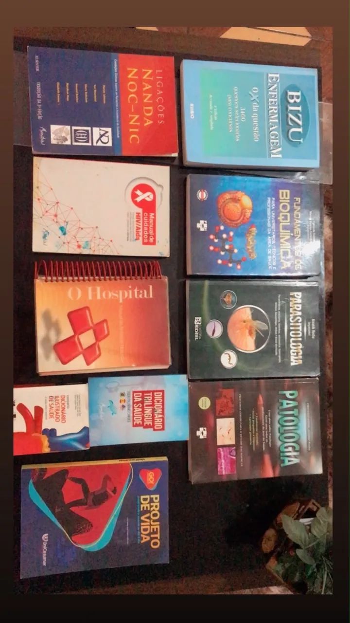 Livros de enfermagem 
