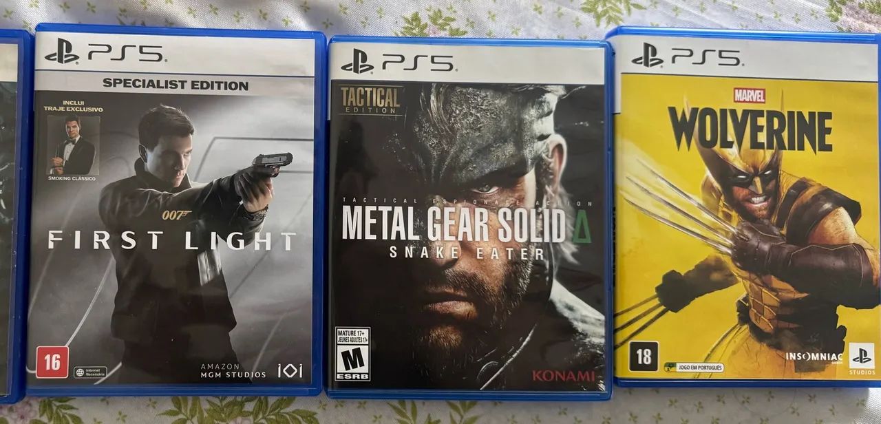 Marvels Wolverine - Metal Gear Solid Snake - 007 First Light