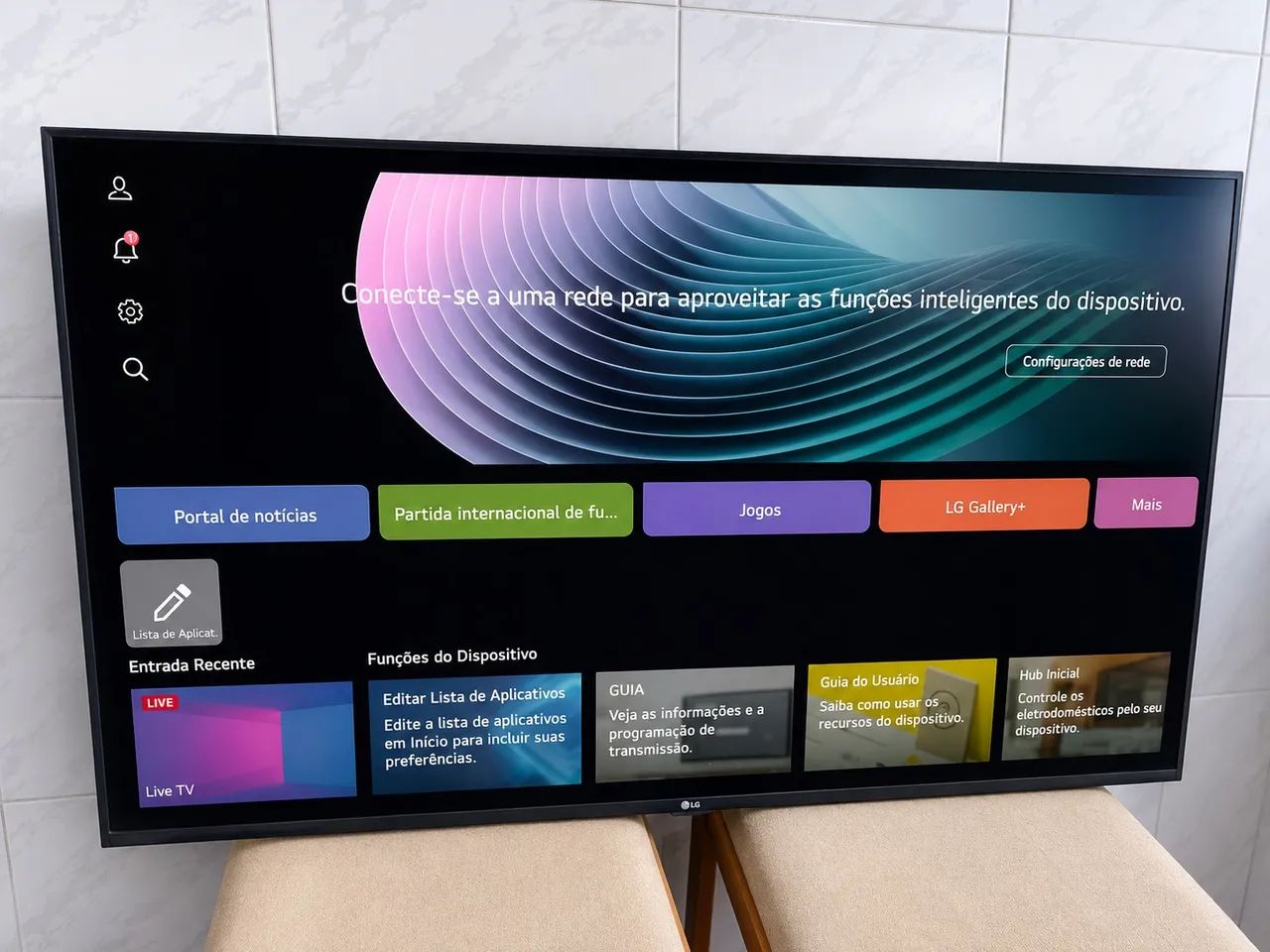 ? Smart TV LG 50? 4K UHD webOS - Ótimo Estado! - Foto 2