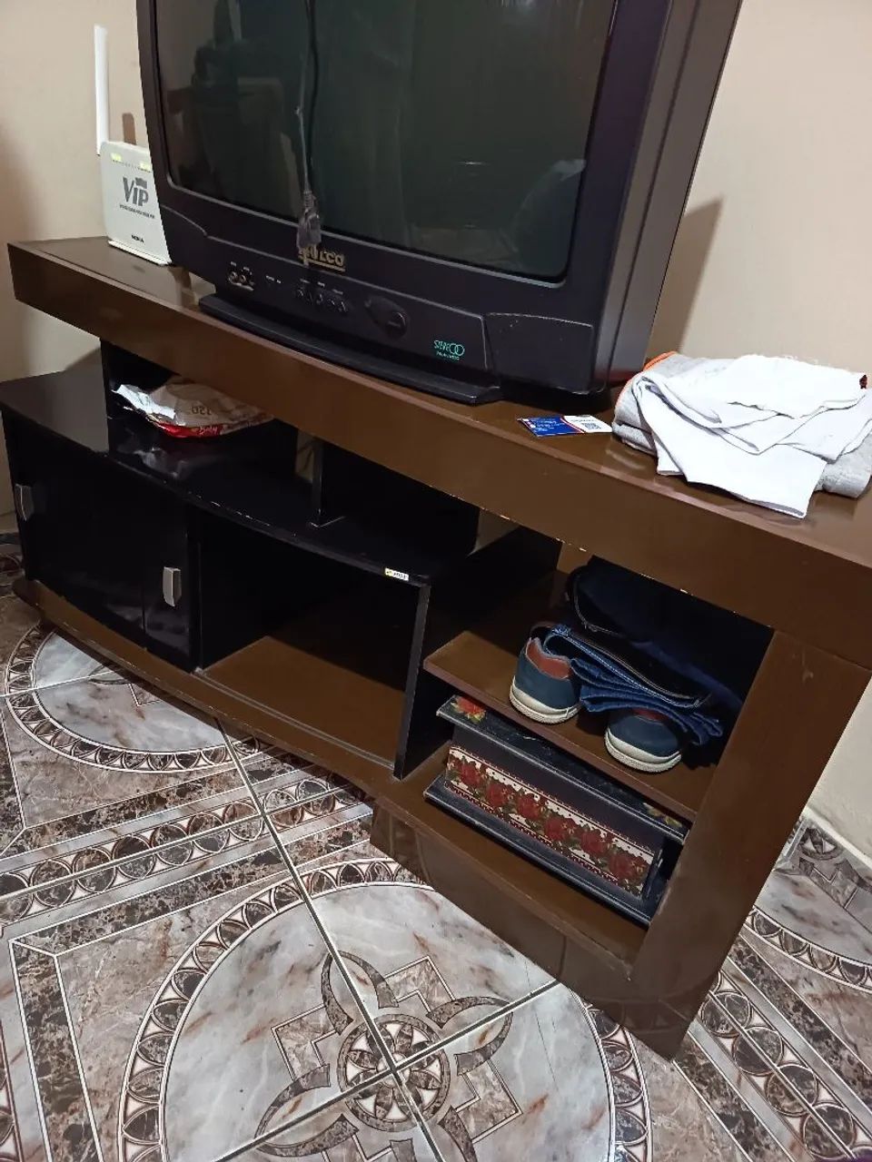 Tv 27 com rack - Foto 2