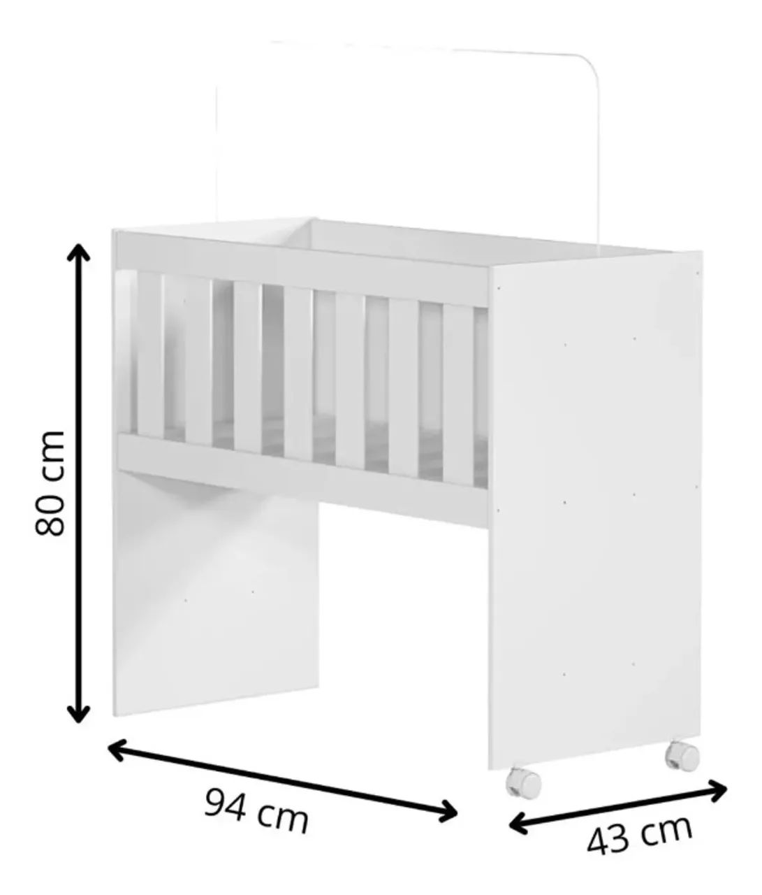 Berço, berço mini, berço com rodinha - Foto 4