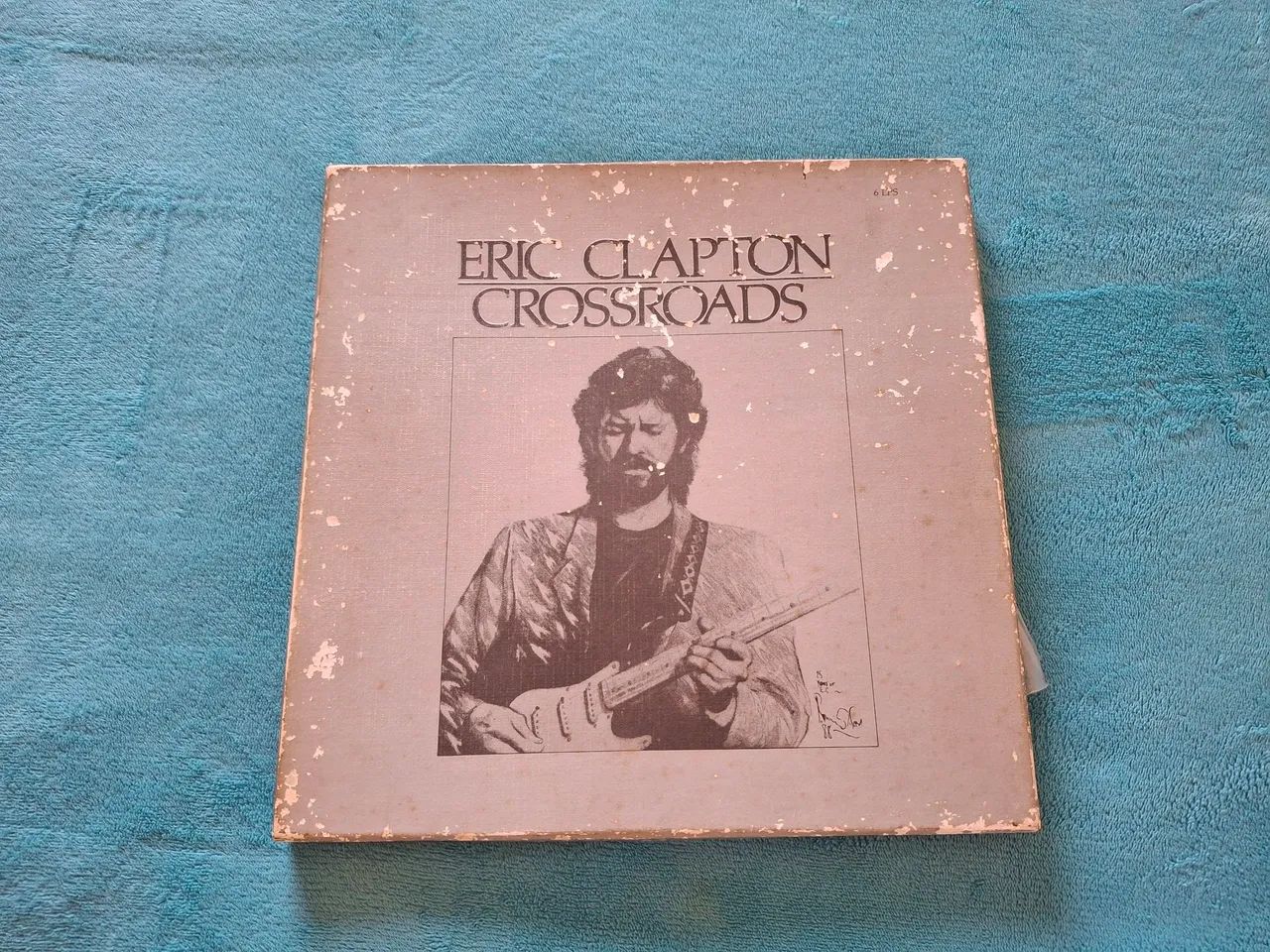 Box 6 LPs Eric Clapton Crossroads Com livreto muito bom