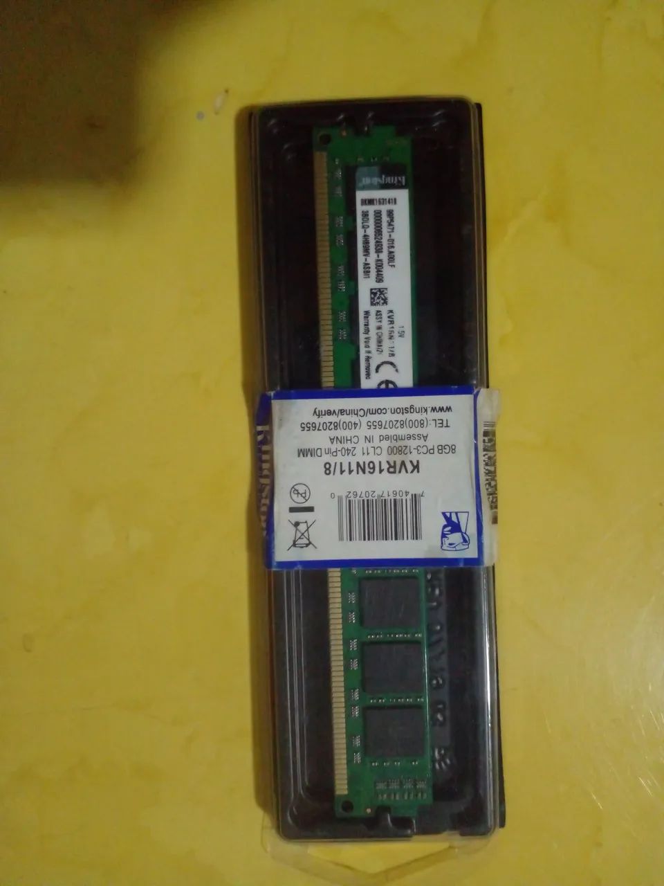 Memória ram kingston ddr3 8gb