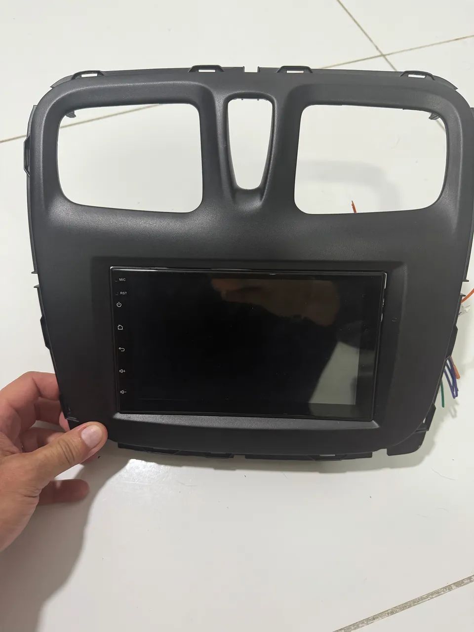 Multimídia CarPlay renault sandero completo plugplay - Foto 5