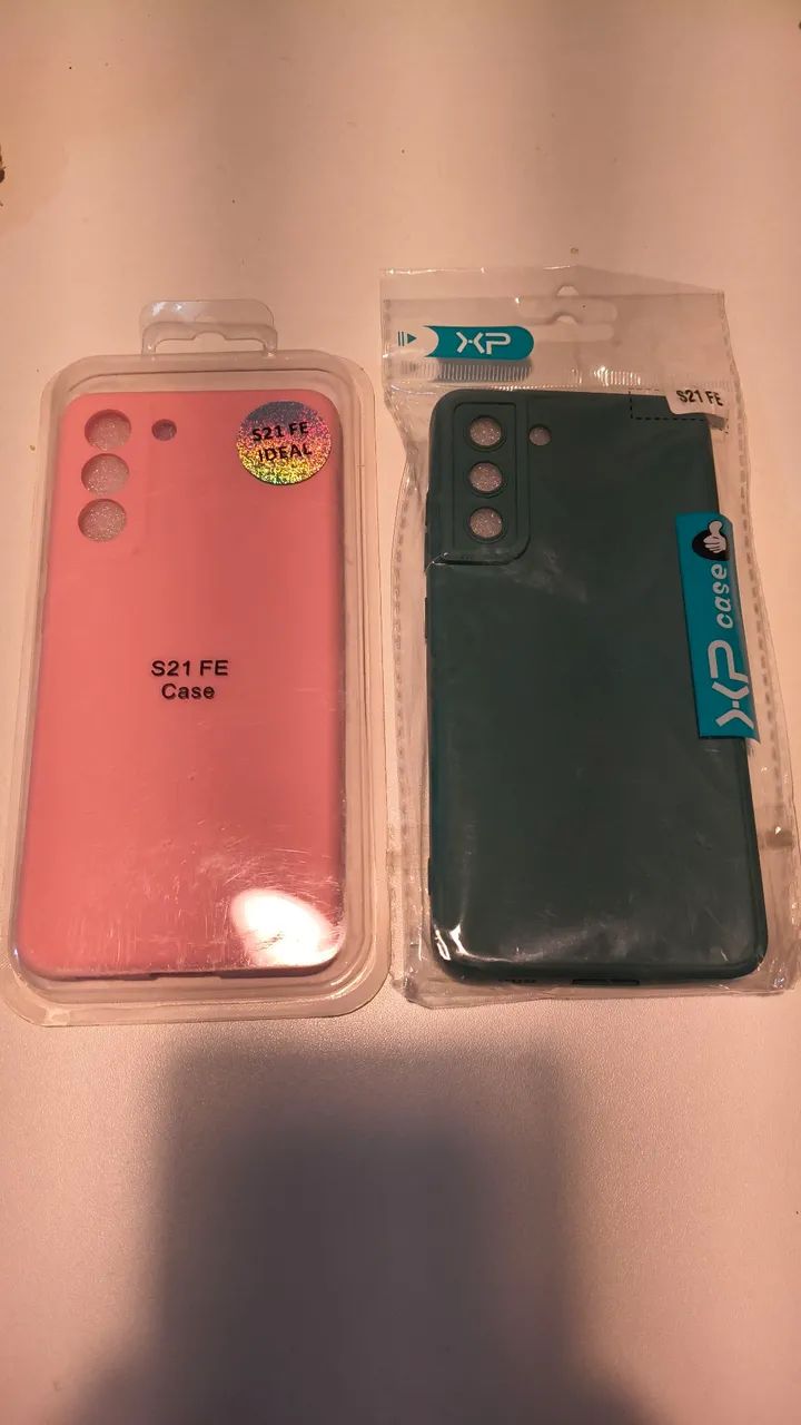 Lote com 2 capas para Samsung S21 FE