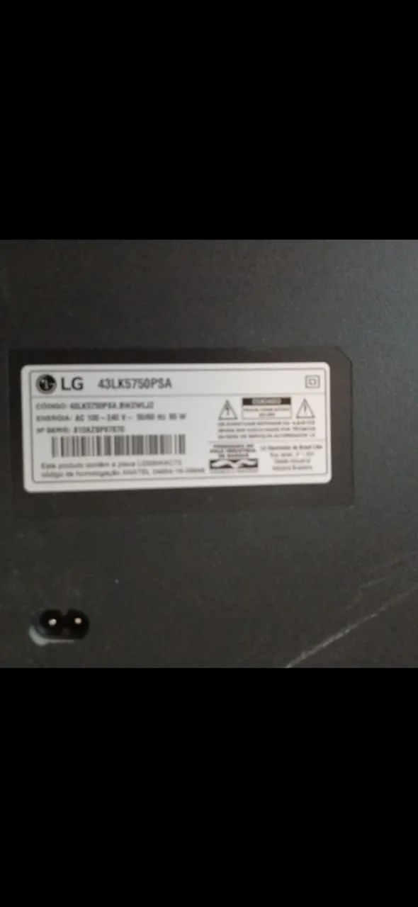 Vendo tv lg 43 polegadas para tirar peças  - Foto 3