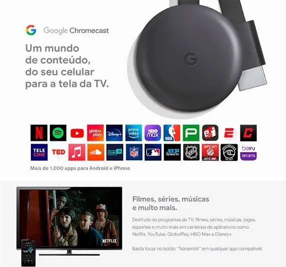 Chromecast 3 original  - Foto 2