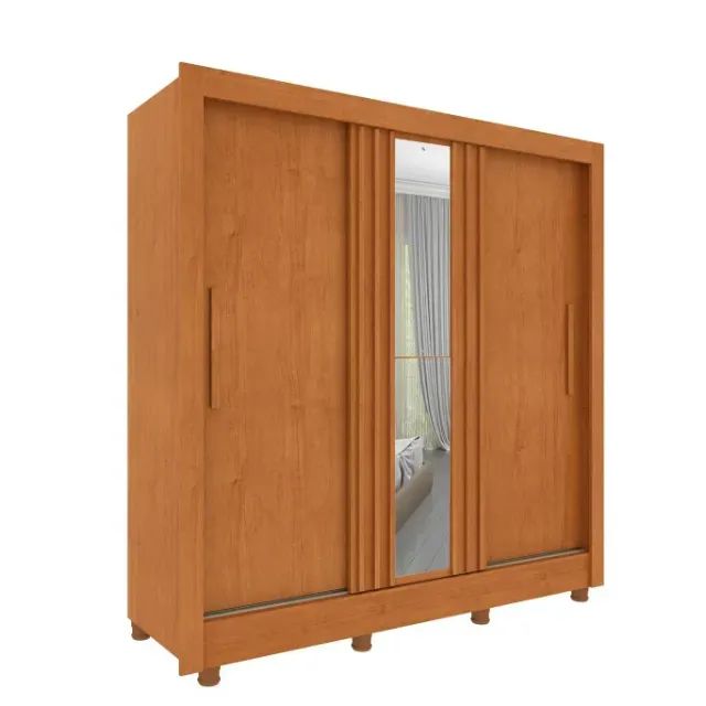 Guarda Roupa Casal Paraty 1m90 Com Espelho