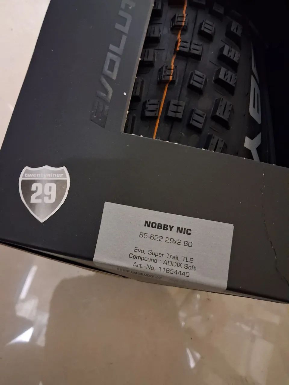 NBX-R633-A（SN） Pneu Schwalbe Nobby Nic Addix Soft Super Trail 29x2.60 - Ciclismo