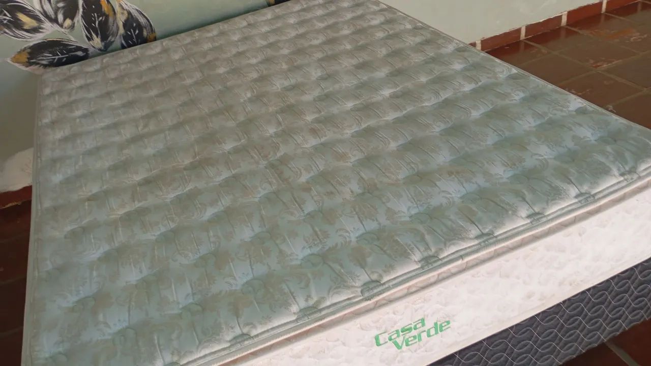 Cama box Queen completa frete grátis  - Foto 4