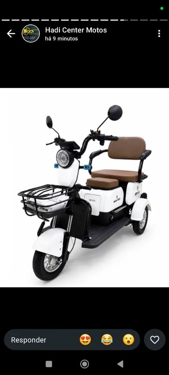 TRICICLO ELÉTRICO SMART WHEEL NOVO - Foto 3
