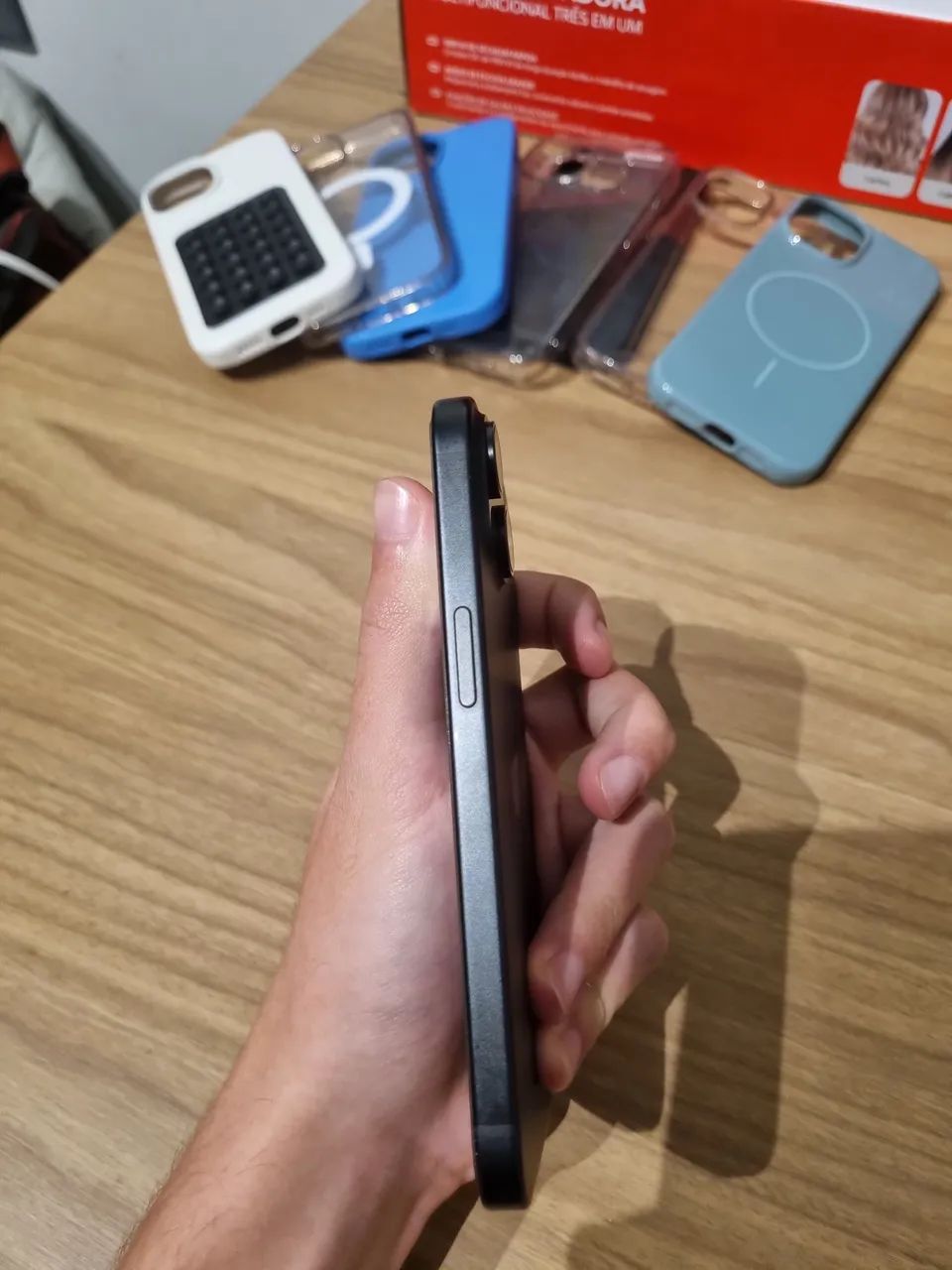 iphone 15 Preto COM CAIXA E NOTA - Foto 4