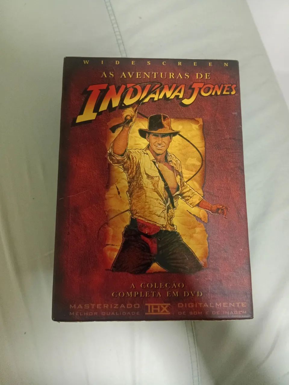 Box DVD Trilogia Indiana Jones
