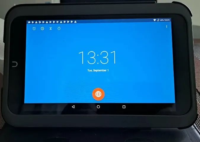 Tablet Nook HD 7" Android Atualizado + Capa Livro Vermelha - Ótimo p/ Leitura - Foto 2