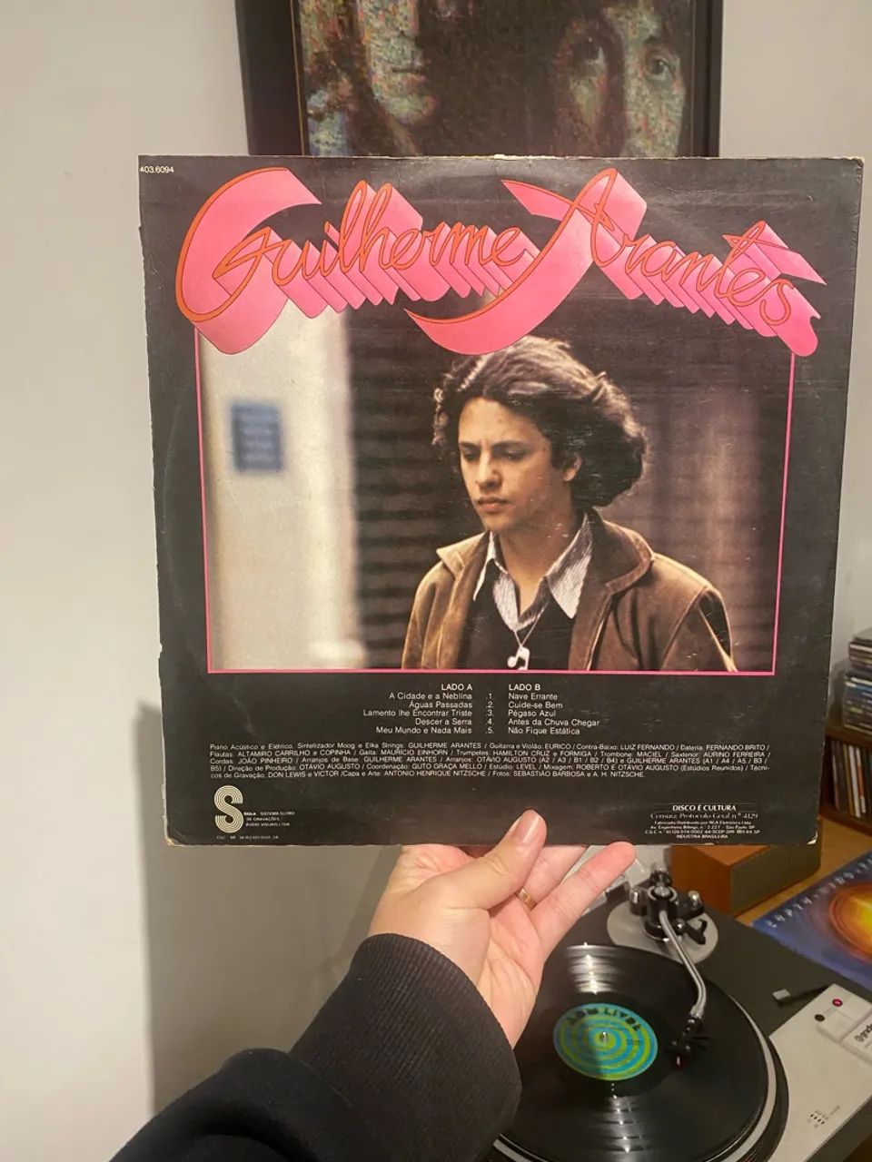 Lp Disco de Vinil Guilherme Arantes - Foto 2