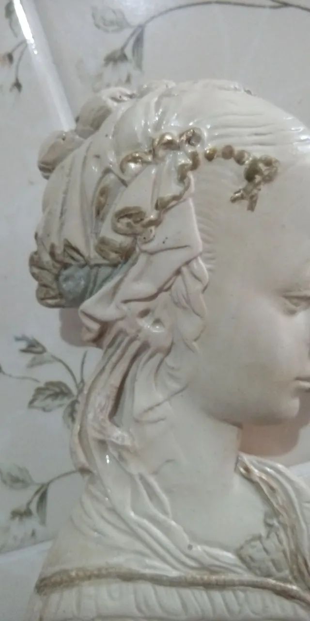 Imagem sacra víntage de Madonna( Nossa Senhora em pose de oração) - Foto 3