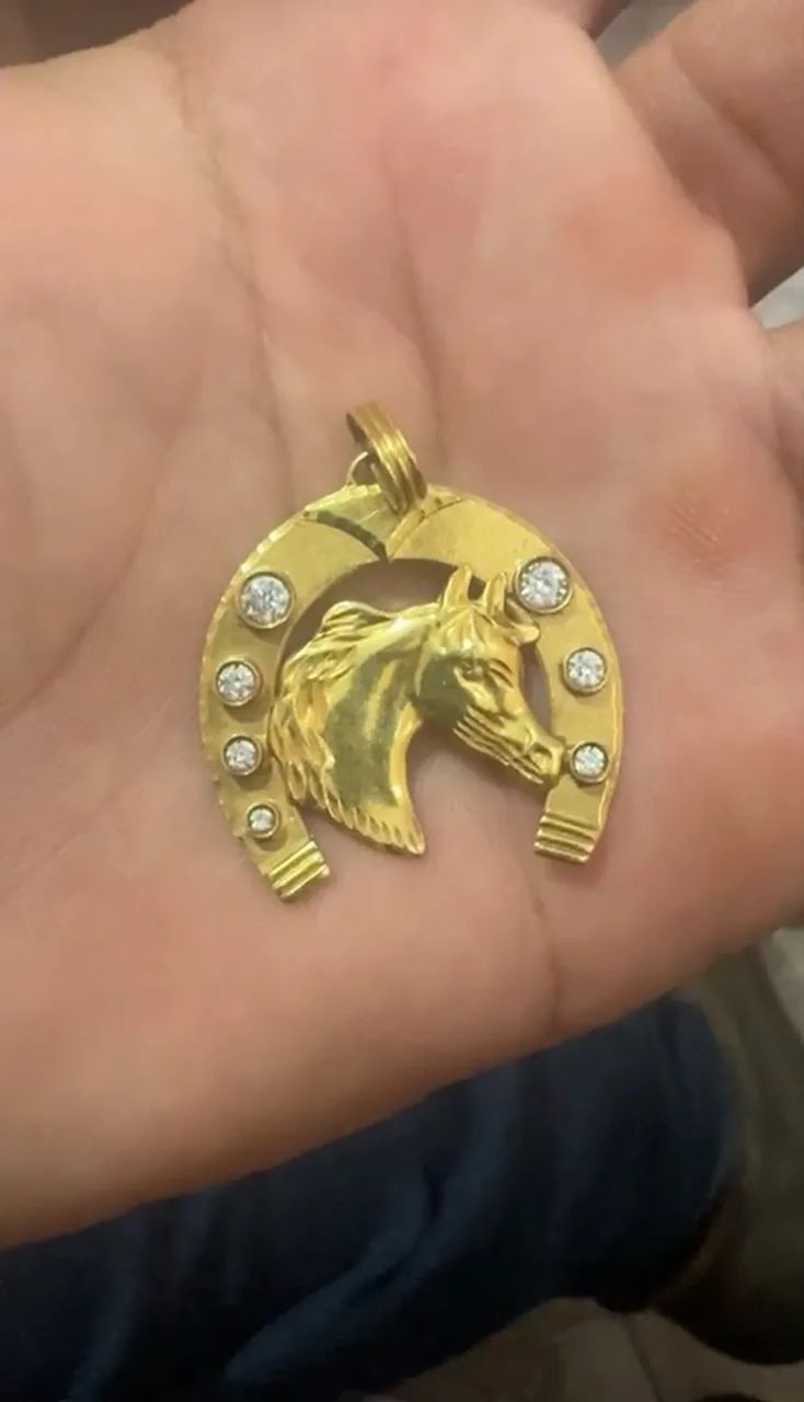 Pingente de ouro 18k 