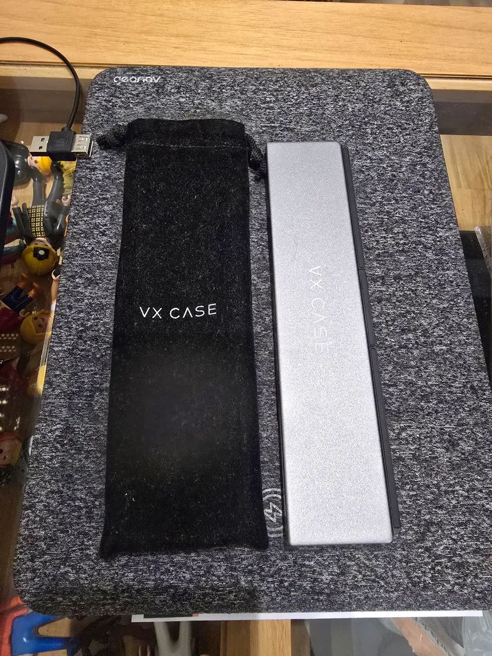 Mini Teclado Dobravel Vx Case Original c/ nota e garantia