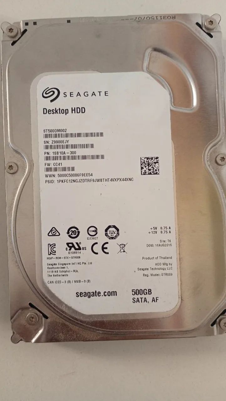 HD 500GB CADA UM - Foto 2