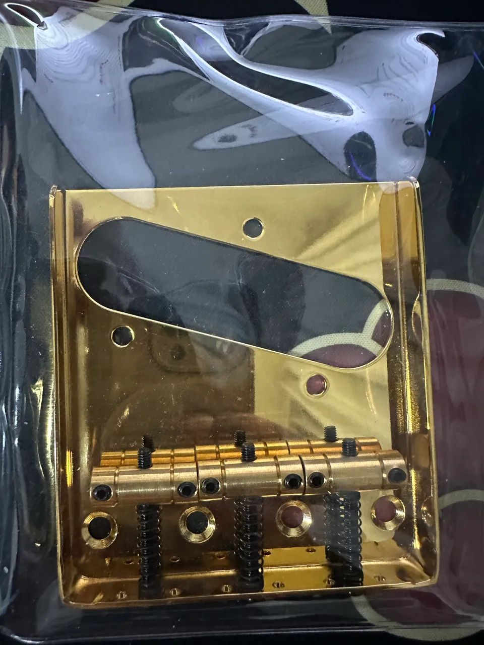Ponte Telecaster Vintage Dourada