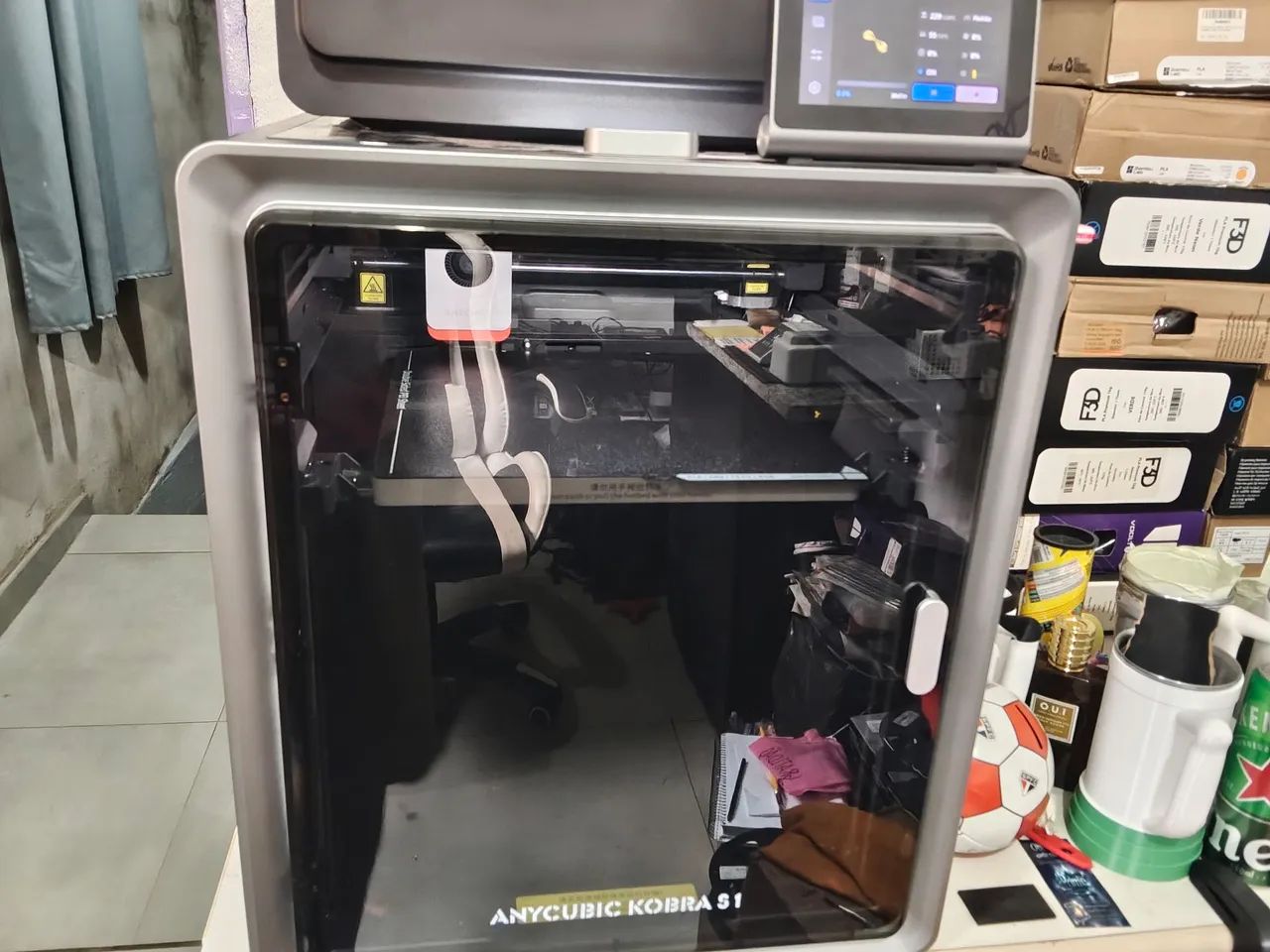 Vendo impressora 3D anycubic S1 SEM ACE PRO 7 meses de uso. - Foto 2